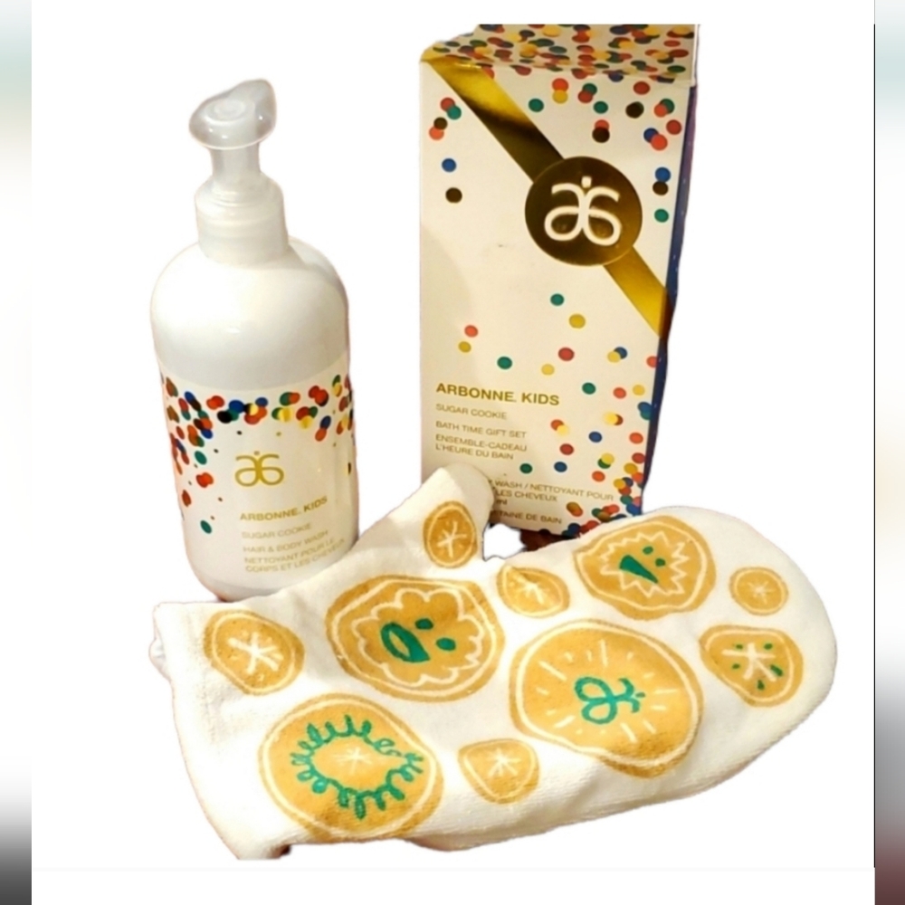 ARBONNE Kids Sugar Cookie Bath Time Gift Set